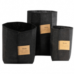 Thin Black Fabric Grow Bags